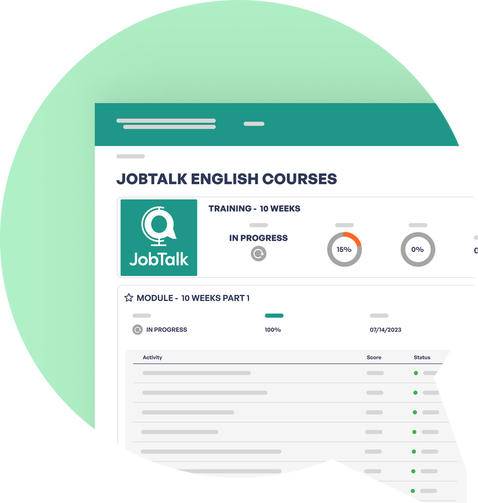 online learning platform english course